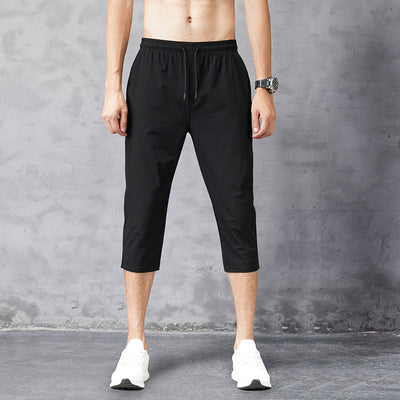Pantalones Cortos Deportivos Casuales de Verano para Hombre con Elasticidad Cuádruple - Image 3