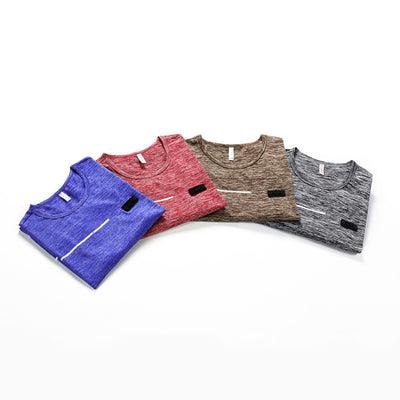 Playera Rayas Cuello Redondo Manga Corta para Hombre - Image 7
