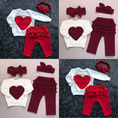Camiseta Infantil de Manga Larga con Corazón - Image 10