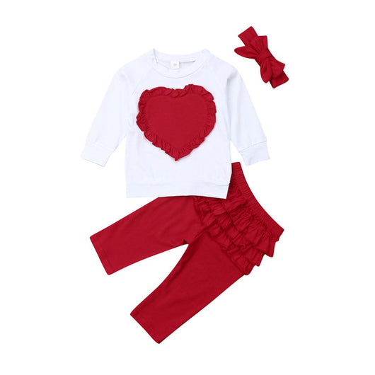 Camiseta Infantil de Manga Larga con Corazón - Image 7