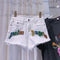 Shorts de Mezclilla Elástica con Detalles de Strass para Mujer