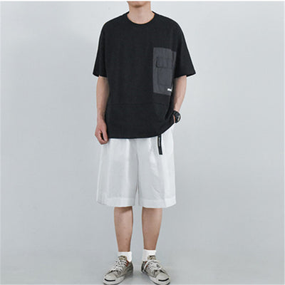 Camiseta Holgada con Mangas Murciélago y Bolsillos - Image 9