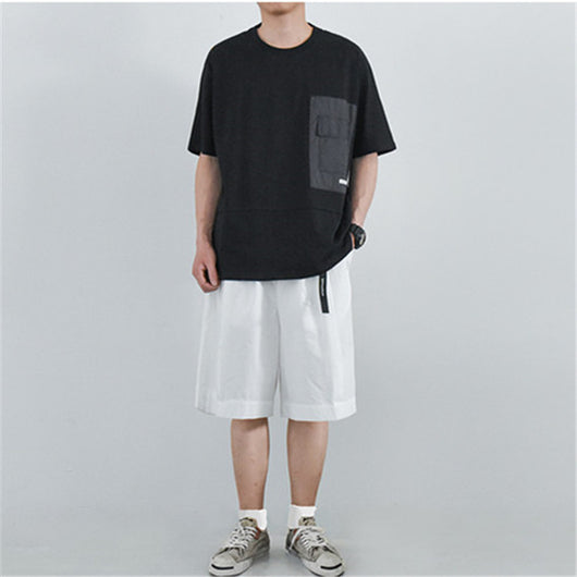 Camiseta Holgada con Mangas Murciélago y Bolsillos - Image 9