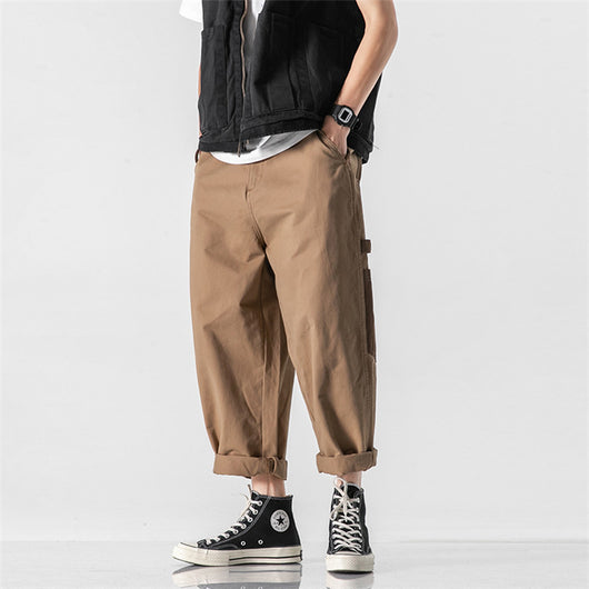 Overol Hombre Estilo Americano con Bolsillos Contrastados - Image 5