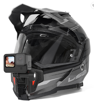 Soporte de Casco para Moto - Montaje de Barbiquejo GoPro - Image 8