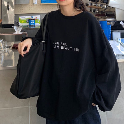 Sudadera Suelta Estilo Coreano para Mujer - Abrigo Versátil - Image 2