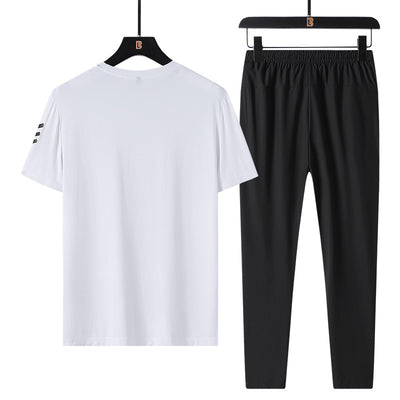 Pantalones Cortos de Seda de Hielo Deportivos Talla Grande - Image 13