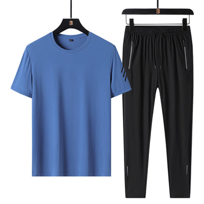 Pantalones Cortos de Seda de Hielo Deportivos Talla Grande - Image 16