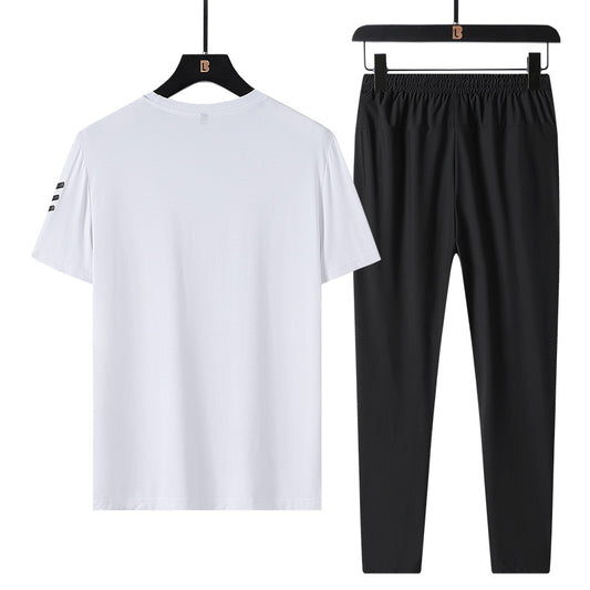 Pantalones Cortos de Seda de Hielo Deportivos Talla Grande - Image 2