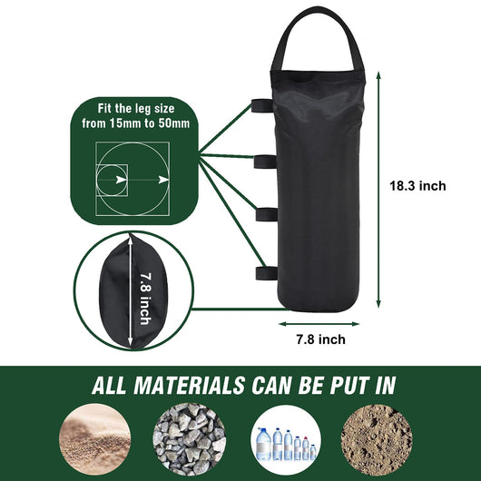 Carpa Portátil para Camping con Bolsa de Arena Estabilizadora - Image 7