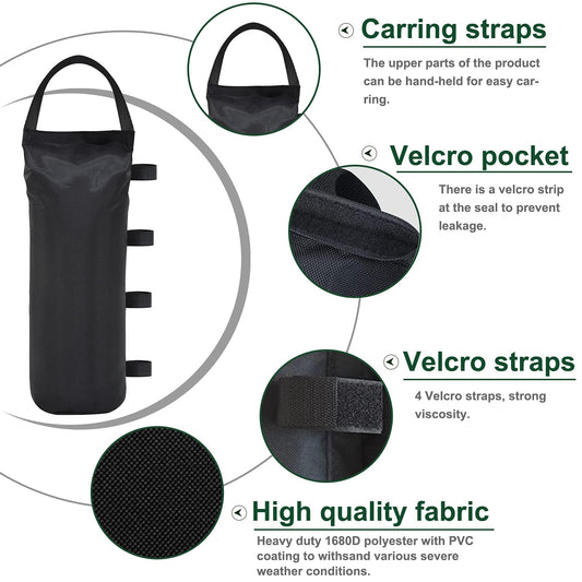 Carpa Portátil para Camping con Bolsa de Arena Estabilizadora - Image 2