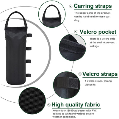Carpa Portátil para Camping con Bolsa de Arena Estabilizadora - Image 2