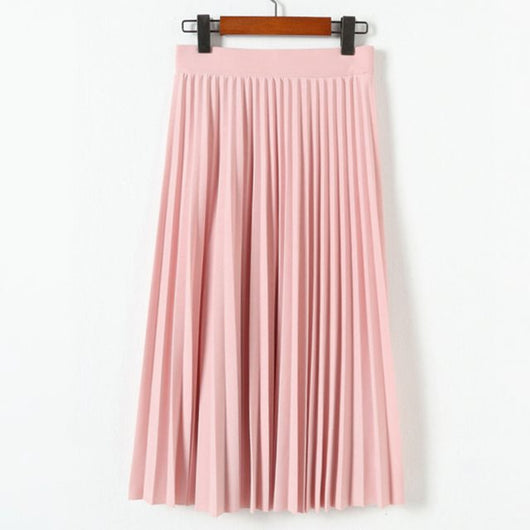Falda Plisada de Cintura Alta para Mujer - Image 7