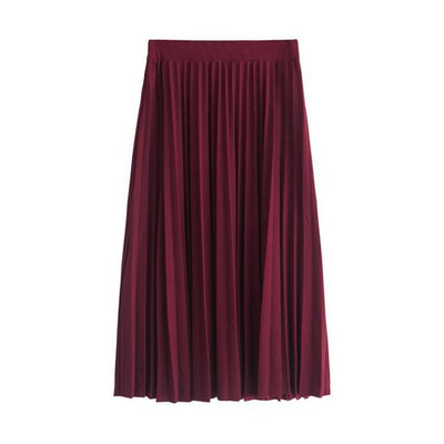 Falda Plisada de Cintura Alta para Mujer - Image 5
