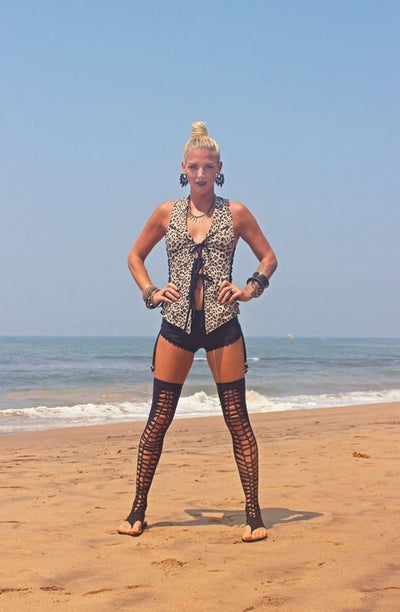 Sandalias Planas Lycra Elástica con Diseño Hueco - Comodidad y Estilo - Image 9