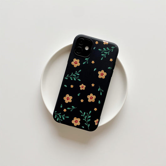 Funda Retro Flores Pequeñas Compatible con Apple - Image 5
