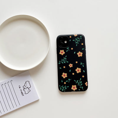 Funda Retro Flores Pequeñas Compatible con Apple - Image 6
