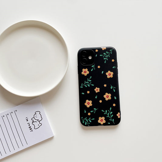 Funda Retro Flores Pequeñas Compatible con Apple - Image 2