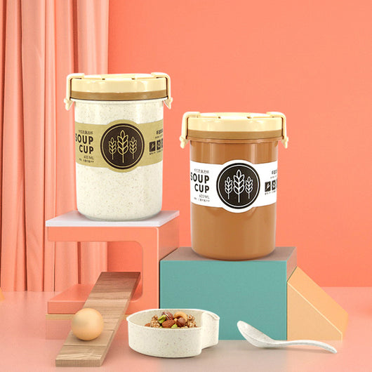 Vaso Térmico Hermético Estilo Japonés para Desayuno - Regalo Ideal - Image 10
