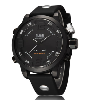 Reloj Deportivo LED Dual Display con Pantalla Grande y Correa de Silicona - Image 9