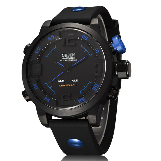 Reloj Deportivo LED Dual Display con Pantalla Grande y Correa de Silicona - Image 8