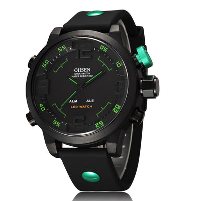 Reloj Deportivo LED Dual Display con Pantalla Grande y Correa de Silicona - Image 4