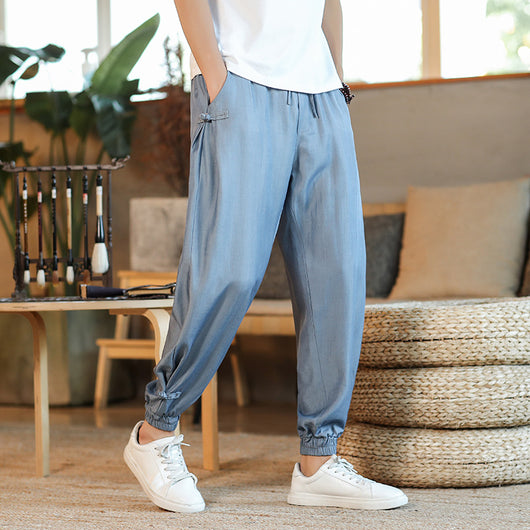 Pantalones Casuales Estilo Asiático para Hombre - Image 5