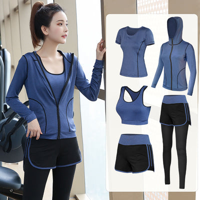Traje Deportivo Yoga Holgado de Secado Rápido para Gimnasio - Image 5
