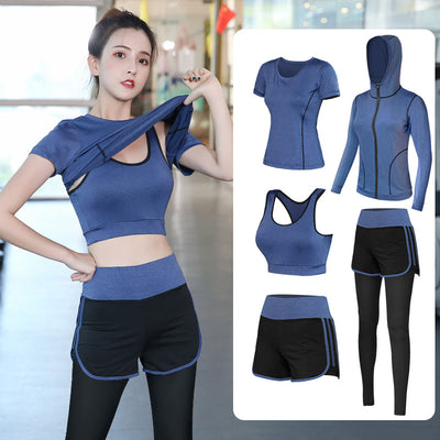 Traje Deportivo Yoga Holgado de Secado Rápido para Gimnasio - Image 4