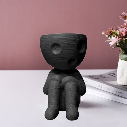 Maceta Cerámica Decorativa Árbol Hombre - Figura Nórdica para Suculentas y Plantas - Image 15