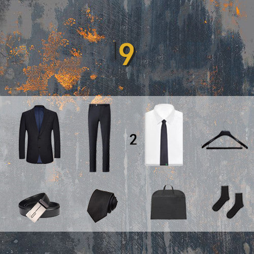 Traje de Negocios de Tres Piezas para Hombre - Image 5