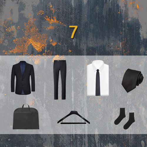 Traje de Negocios de Tres Piezas para Hombre