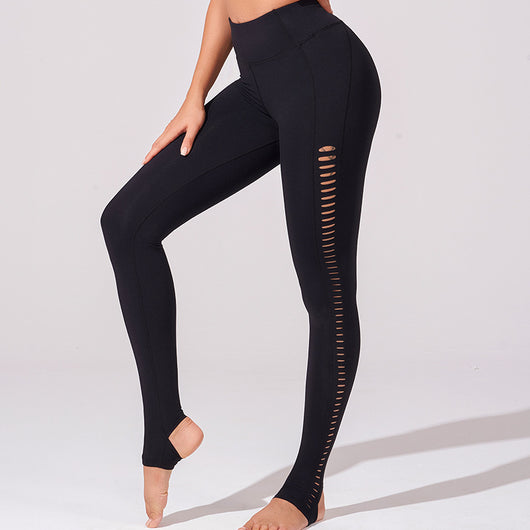 Pantalones de Yoga Cintura Alta con Diseño Step-On para Mujer - Image 12