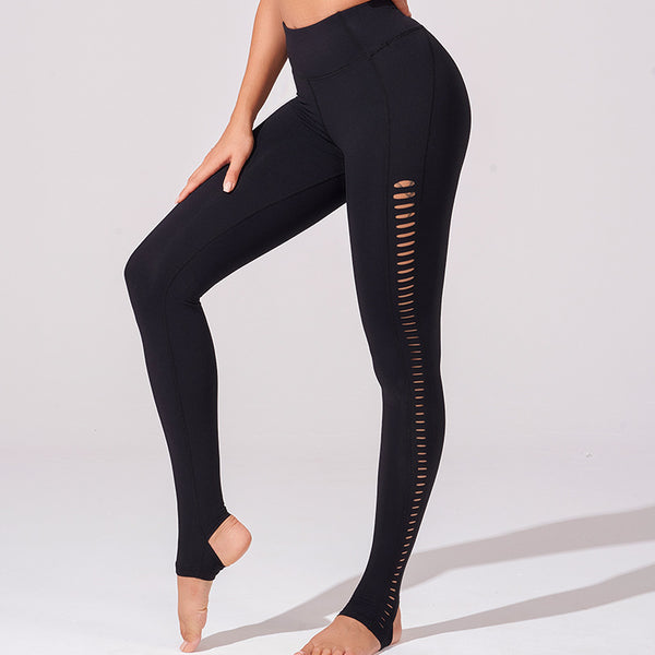 Pantalones de Yoga Cintura Alta con Diseño Step-On para Mujer