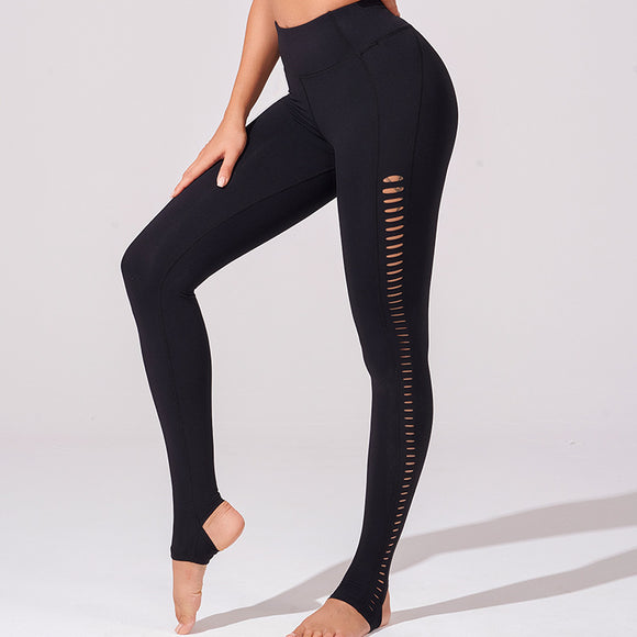 Pantalones de Yoga Cintura Alta con Diseño Step-On para Mujer
