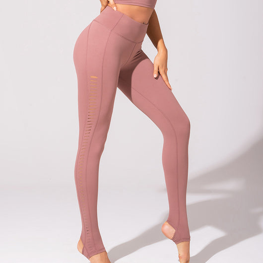 Pantalones de Yoga Cintura Alta con Diseño Step-On para Mujer - Image 4