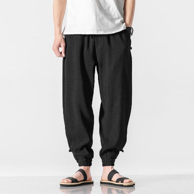 Pantalones de Lino Estilo Chino Ligeros para Verano - Image 3