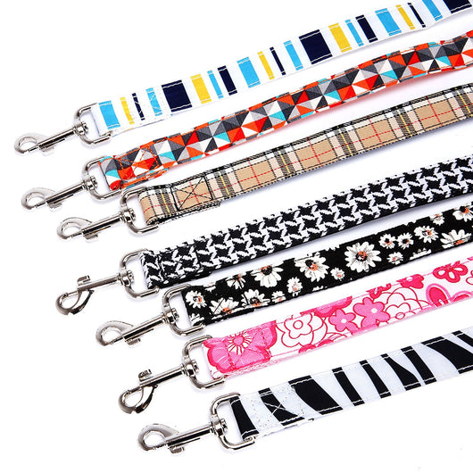 Correa Extensible Multicolor para Perros con Patrón a Cuadros - Image 16