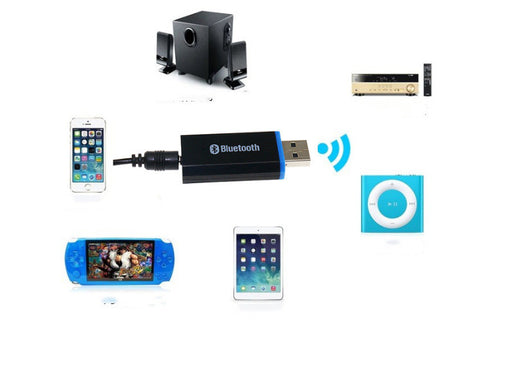 Adaptador Bluetooth para Auto - Receptor de Audio Inalámbrico