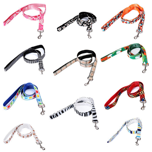 Correa Extensible Multicolor para Perros con Patrón a Cuadros
