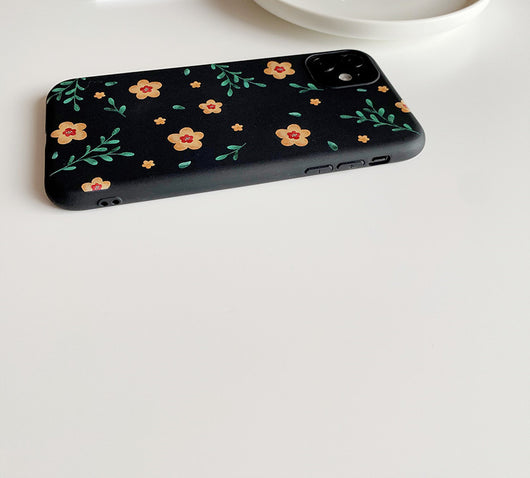 Funda Retro Flores Pequeñas Compatible con Apple - Image 4