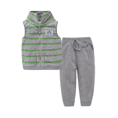 Conjunto Infantil Cardigan Dos Piezas con Cierre - Image 17