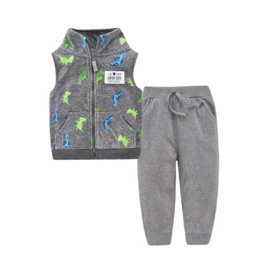 Conjunto Infantil Cardigan Dos Piezas con Cierre - Image 11