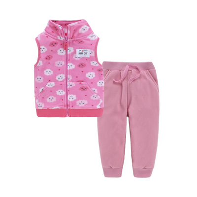Conjunto Infantil Cardigan Dos Piezas con Cierre - Image 14
