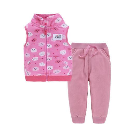 Conjunto Infantil Cardigan Dos Piezas con Cierre - Image 14