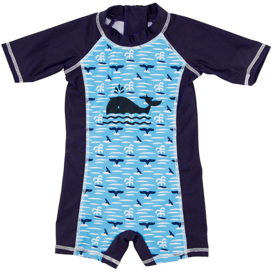 Traje de Baño Infantil Niño Estilo Coreano Manga Corta - Image 2