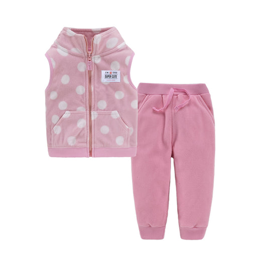 Conjunto Infantil Cardigan Dos Piezas con Cierre - Image 8