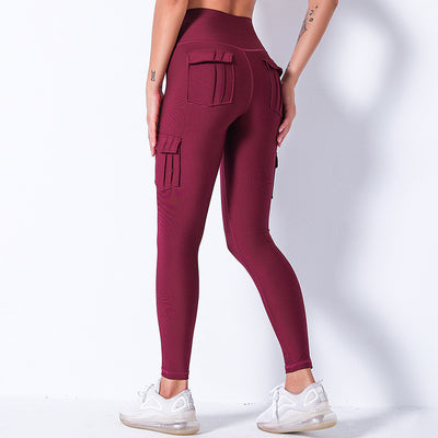 Leggings Deportivos Cintura Alta con Bolsillos y Contraste de Costuras - Image 5