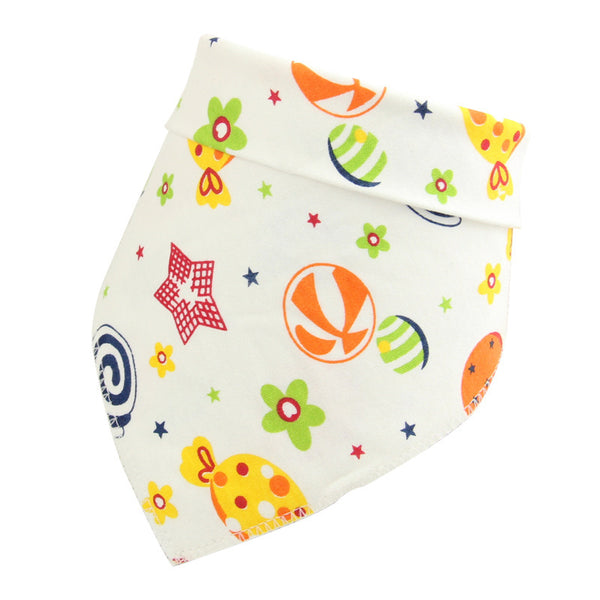Pañoleta Triangular de Algodón para Bebé Recién Nacido