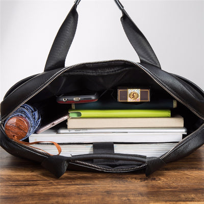 Bolsa Mensajera de Cuero Genuino Premium para Hombre - Image 11